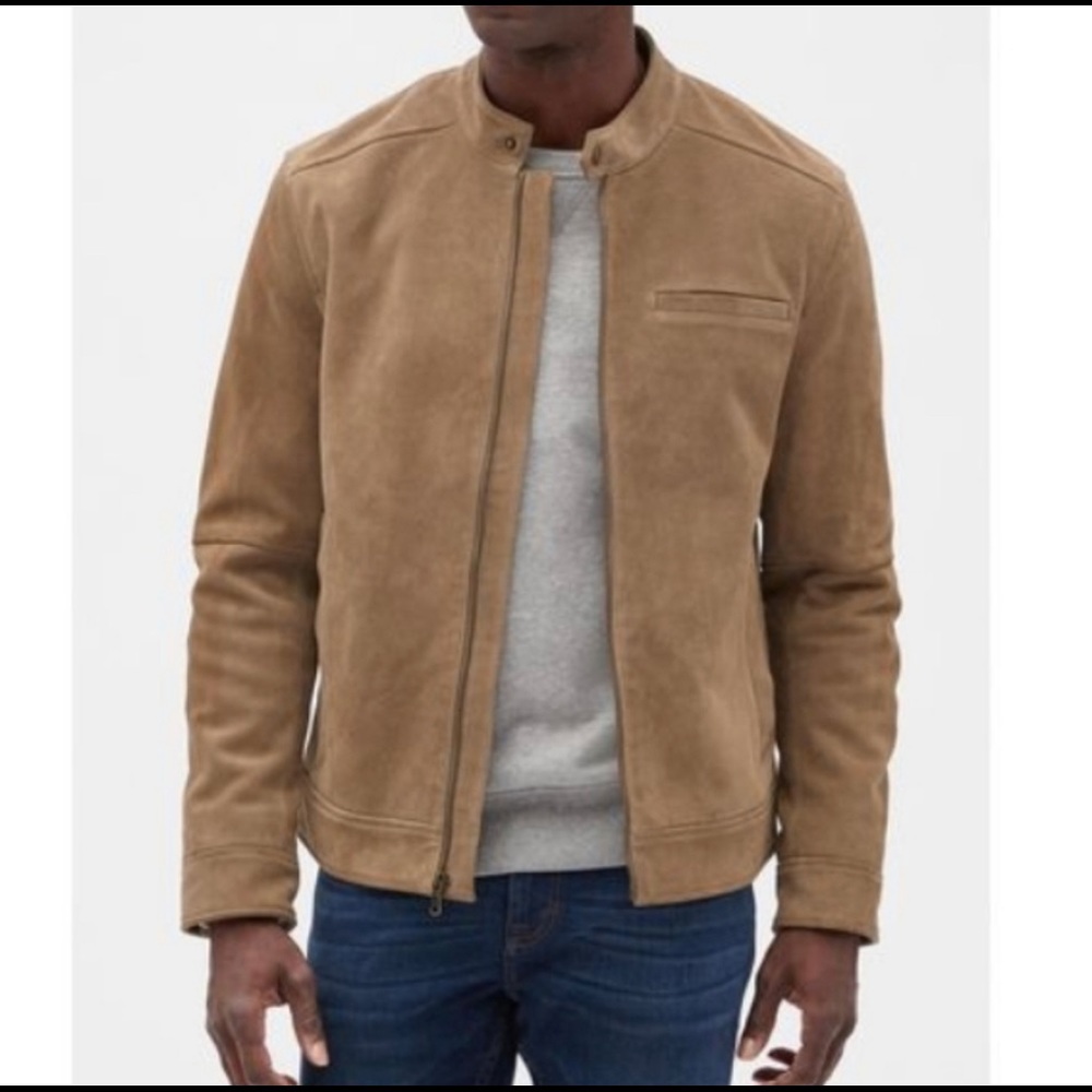 BR suede cafe jacket